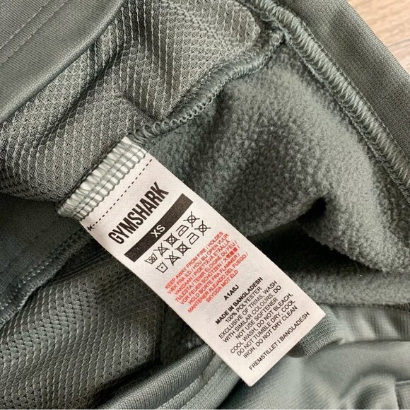 Gymshark Women’s Training Zip Hoodie Sweater Dark  Grey Oversized Size XS - Picture 7 of 9